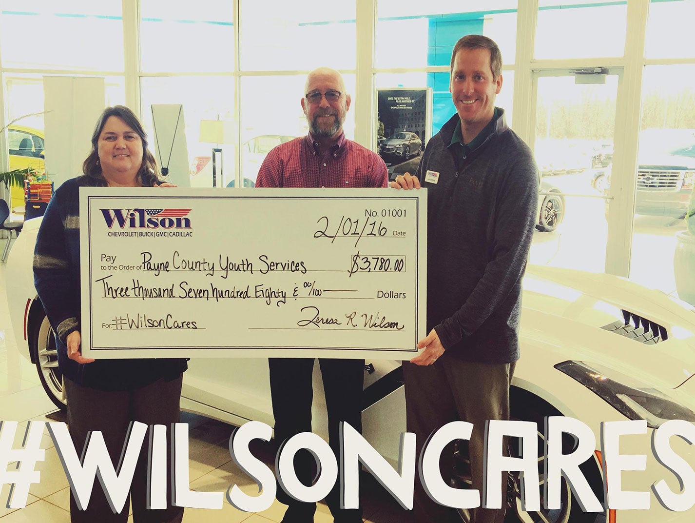 Wilson Chevrolet Community Giving